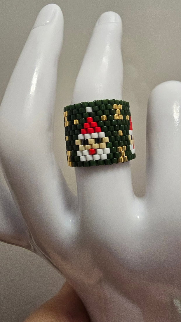 Inel Holiday Santa