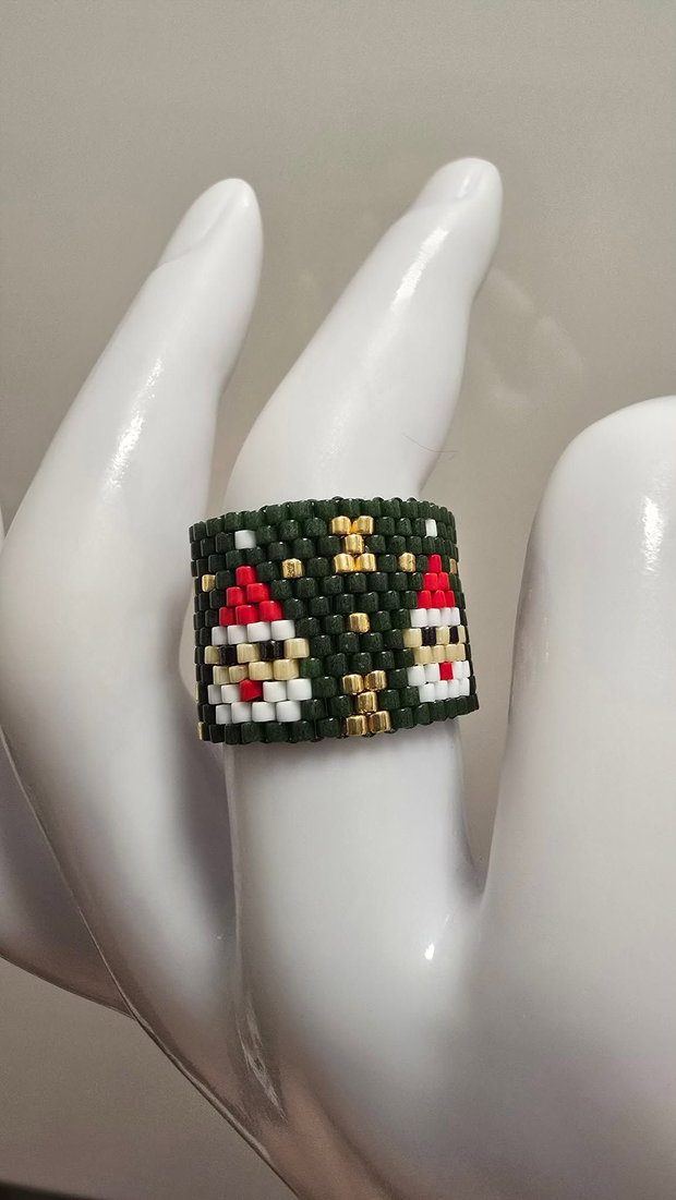 Inel Holiday Santa