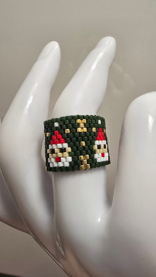 Inel Holiday Santa