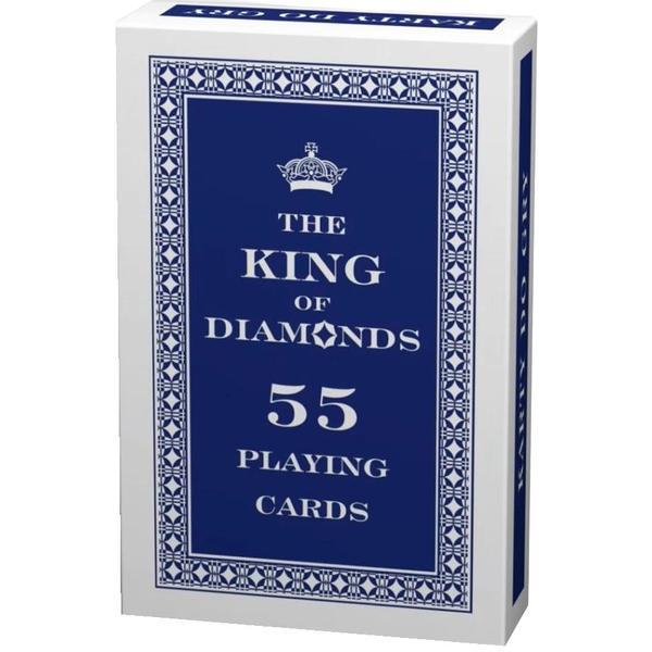 Carti de joc: The King of Diamonds. Albastru