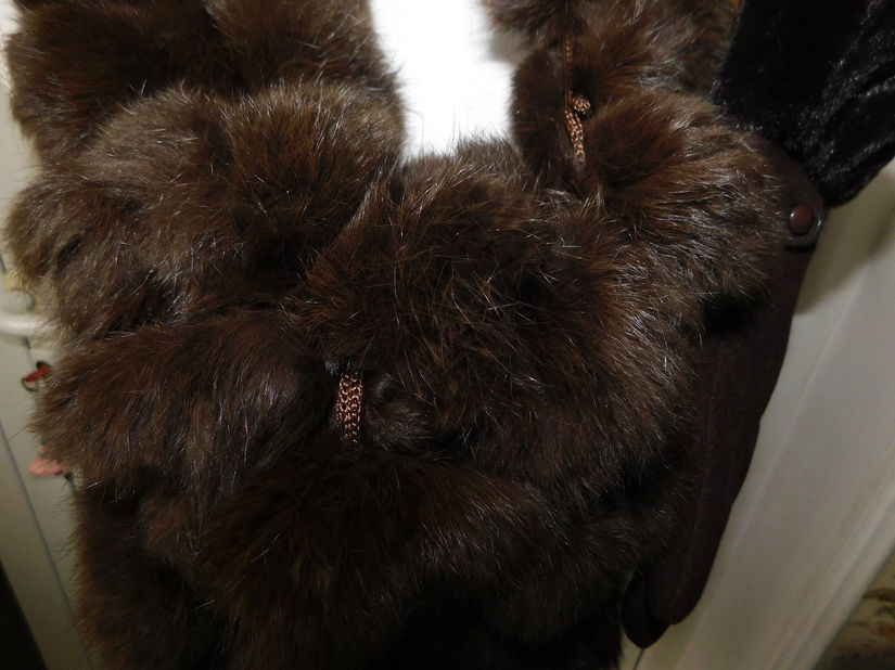 Sal blana naturala iepure. superb, manusi  noi asortate , cadou