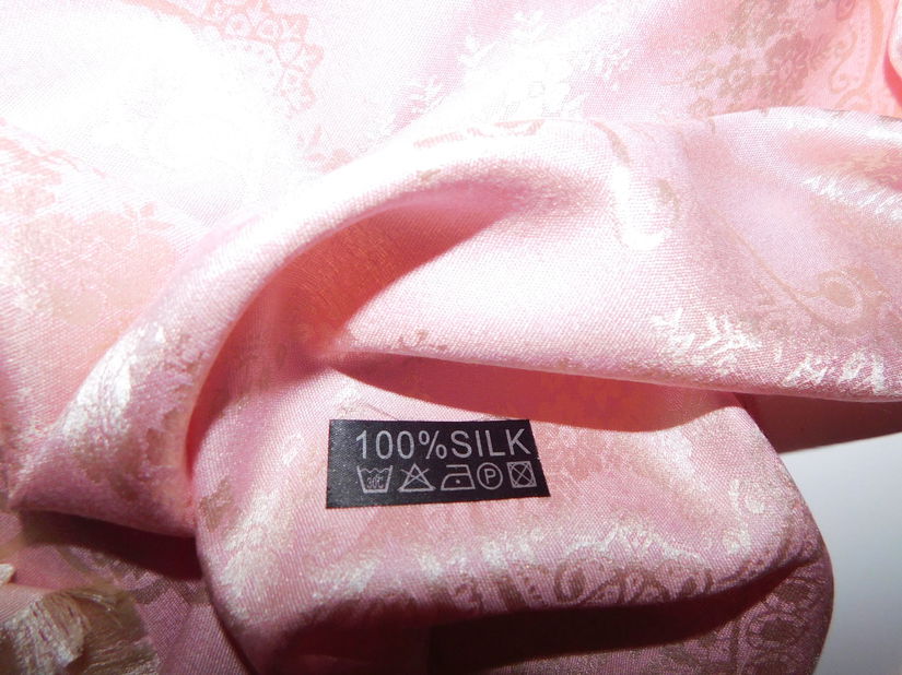 Esarfa noua matase naturala deosebita, colier fashion asortat, cadou