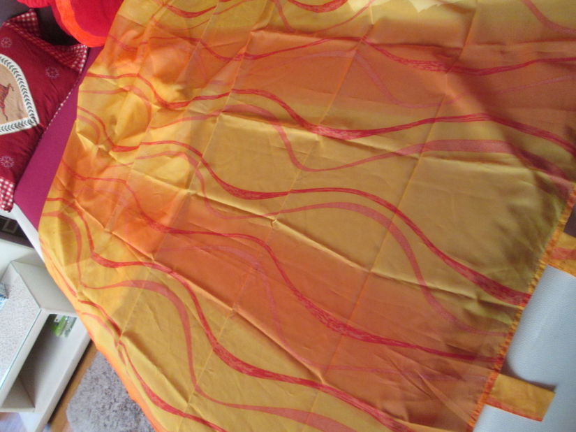 pereche perdele vesele colorate