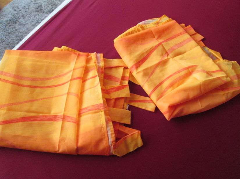 pereche perdele vesele colorate