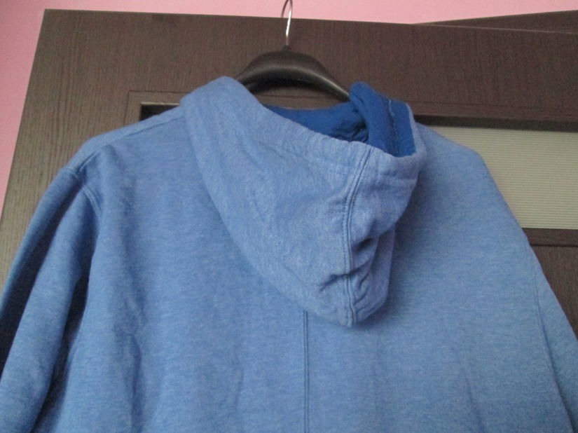 salopeta albastra  cu gluga