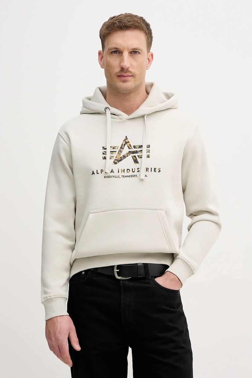 Alpha Industries bluză Basic Hoodie BL Effect Print