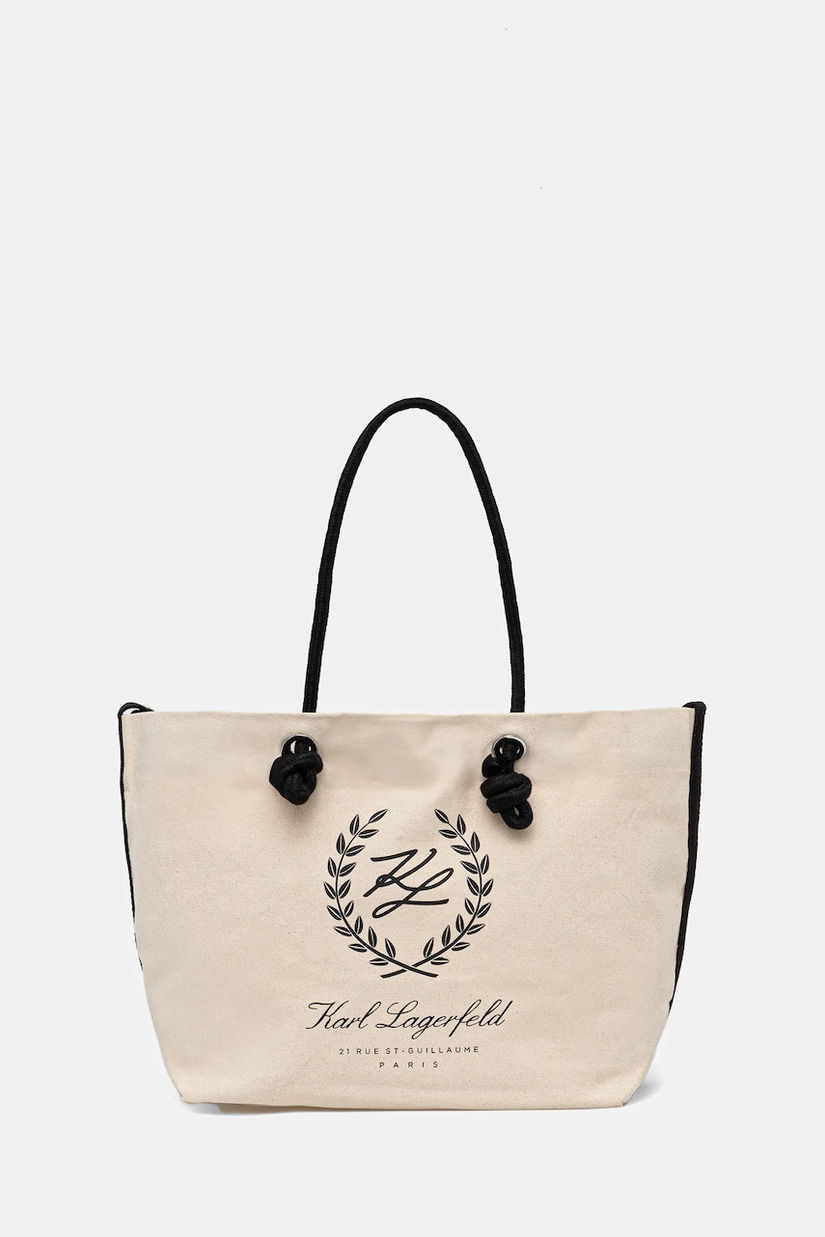 Karl Lagerfeld geantă de bumbac K/HOTEL