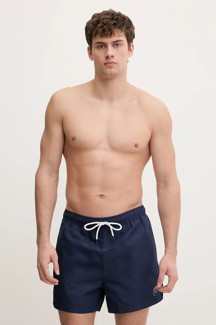 Karl Lagerfeld pantaloni scurți de baie KAMEO culoarea bleumarin, B1M46011