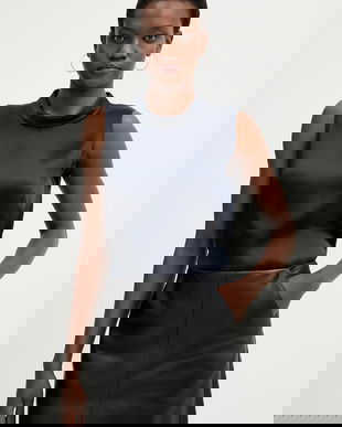 BOSS bluză Baurina culoarea bleumarin, uni, 50553047