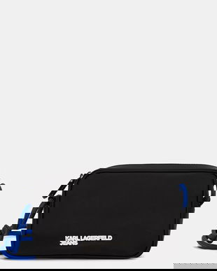 Karl Lagerfeld Jeans poșetă culoarea negru, B1W30167