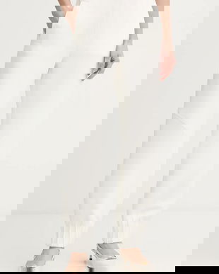 MM pantaloni de trening VISTA culoarea bej, drept, high waist, 2616781097600