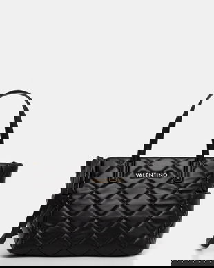 Valentino Bags poșetă OCARINA culoarea negru, VBS3KK36R