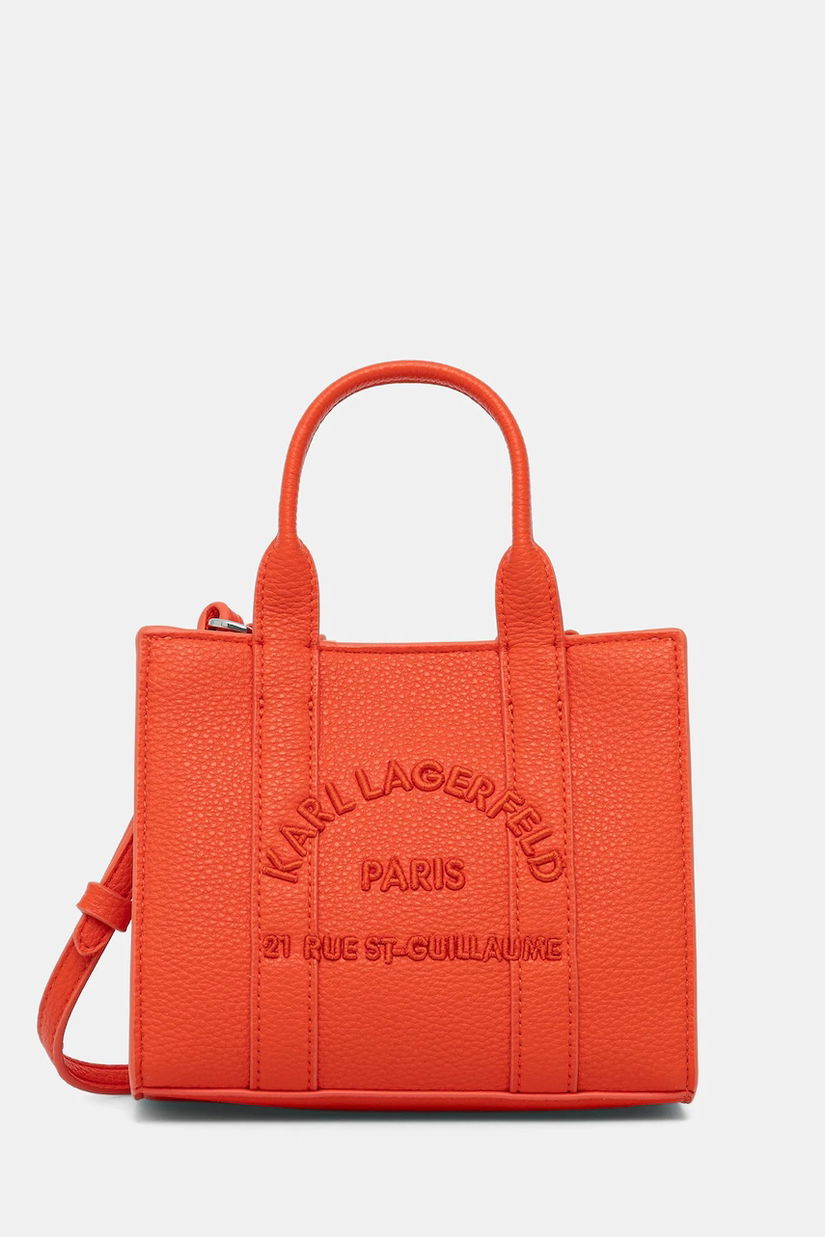 Karl Lagerfeld poșetă K/RSG MN culoarea portocaliu, B1W30042