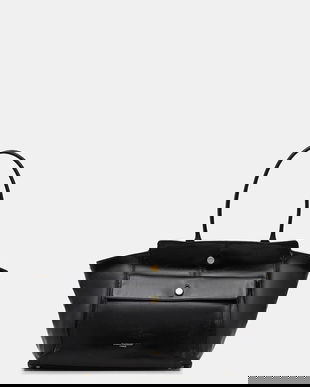 Gianni Chiarini poșetă de piele CHER culoarea negru, BS.11936.RALPH