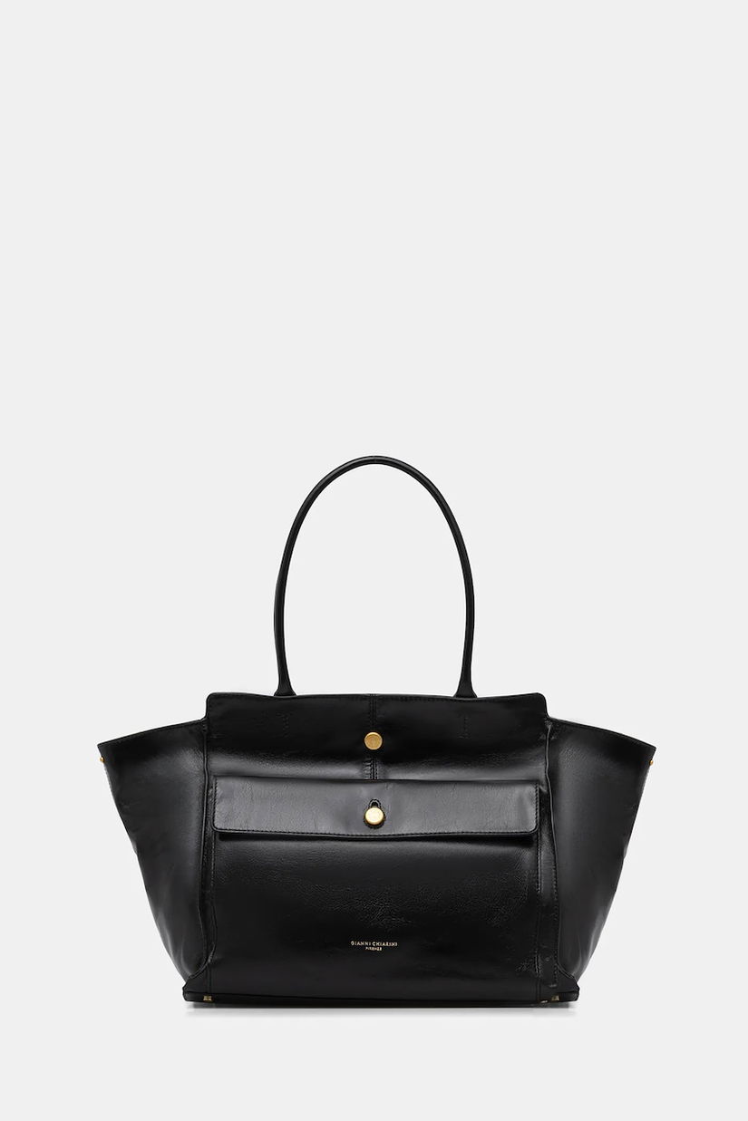 Gianni Chiarini poșetă de piele CHER culoarea negru, BS.11936.RALPH