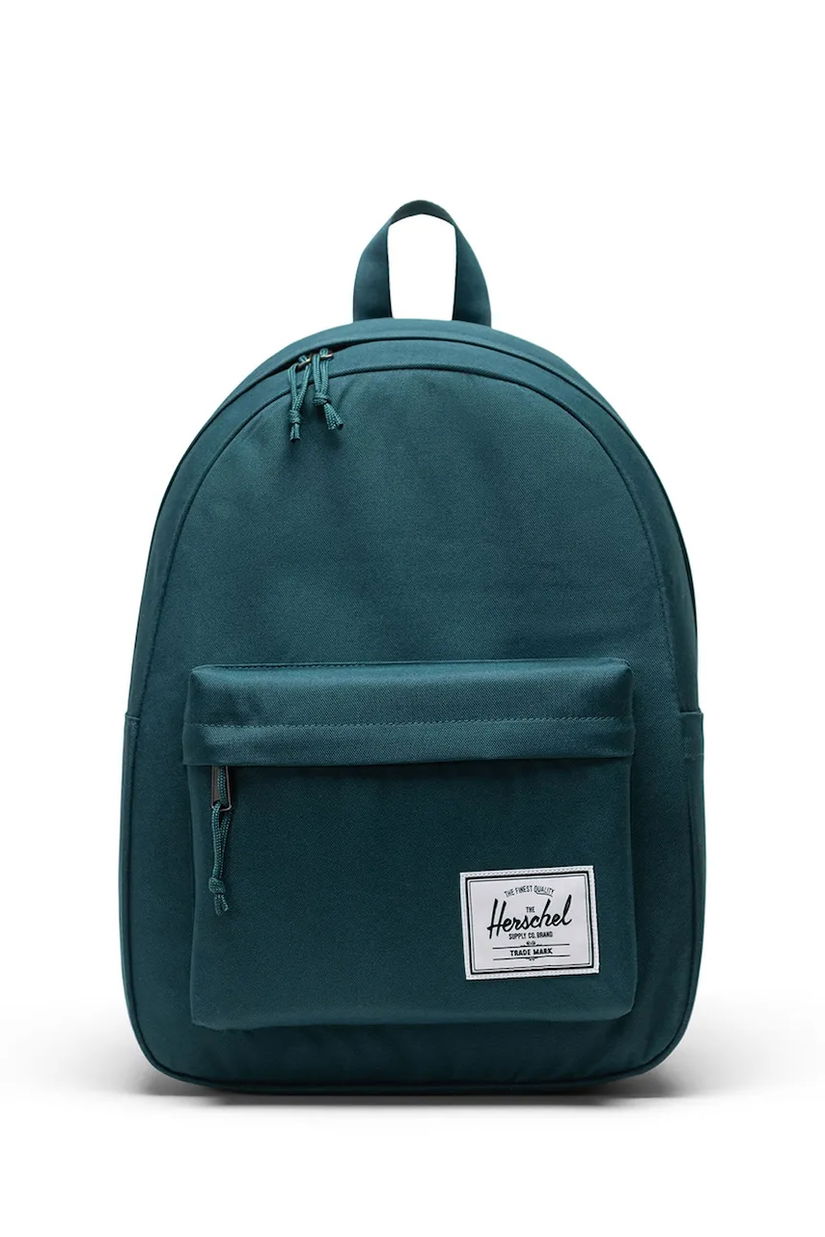 Herschel rucsac Classic™ 26 L culoarea verde, mare, uni, 11544-06551-OS