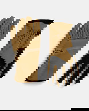 Black Diamond manusi Everyday Softshell culoarea galben, BD801744