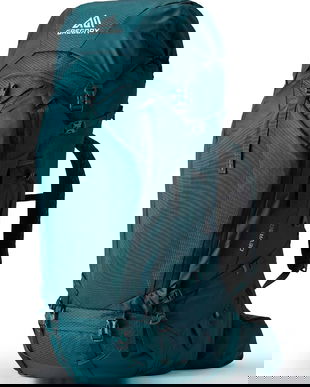 Gregory rucsac Deva 60 femei, culoarea verde, mare, neted