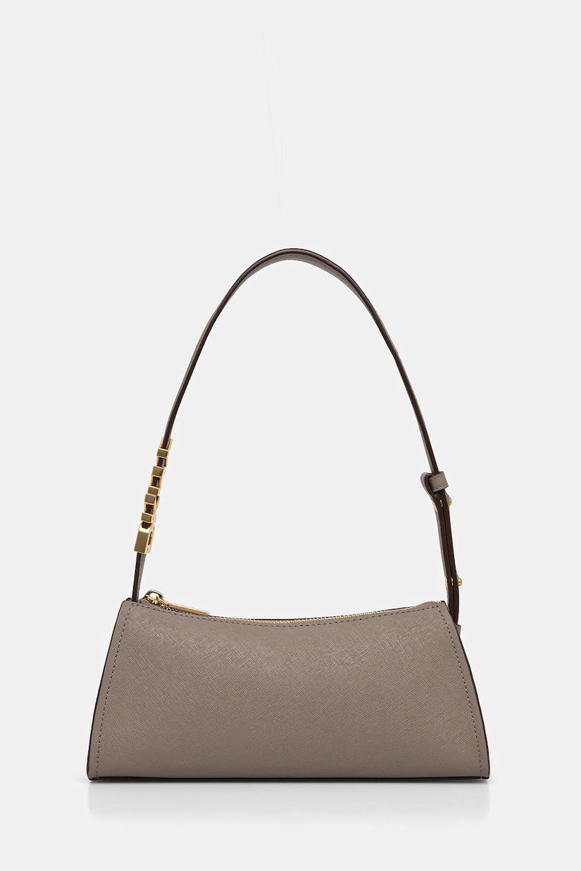 Dkny poșetă de piele culoarea negru, R433YG57