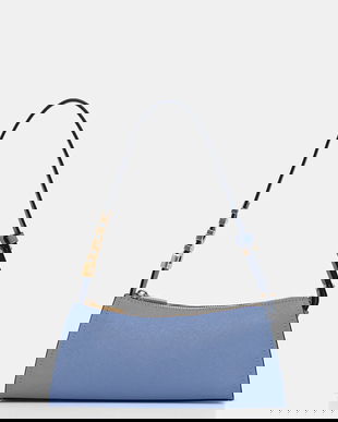 Dkny poșetă de piele culoarea negru, R433YG57