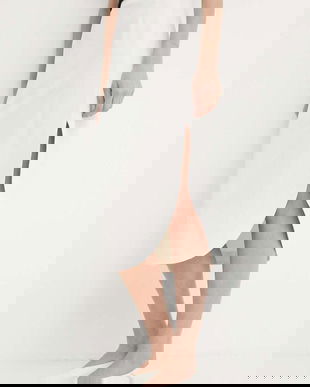 Drykorn fusta LEASA culoarea bej, midi, drept, 130014 66427