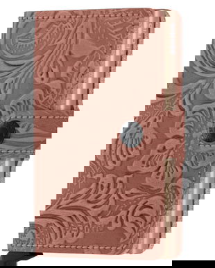 Secrid Portofel de piele femei, culoarea roz