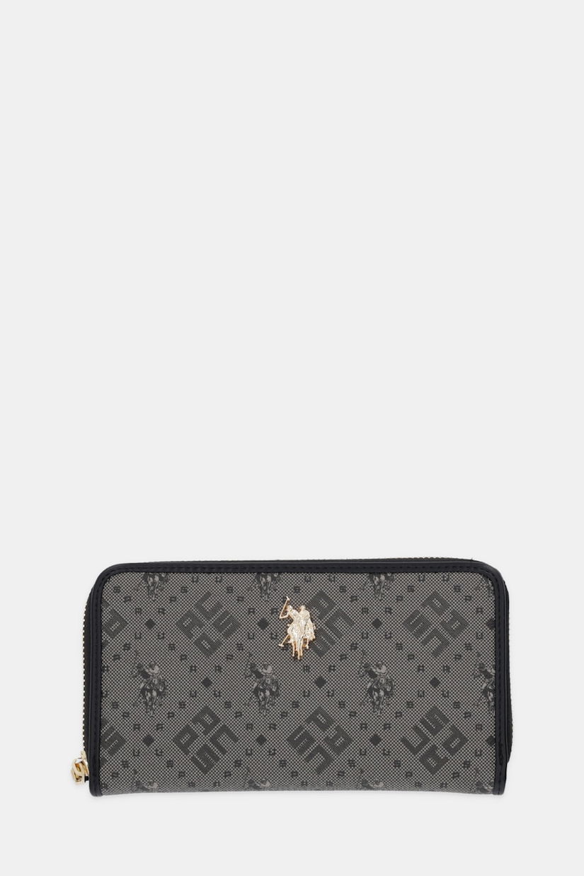 U.S. Polo Assn. portofel New Hampton culoarea negru, WIUN26225WVP