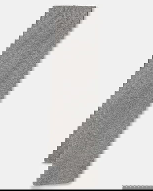 United Colors of Benetton eșarfă de lână culoarea negru, uni, 1002DU01E