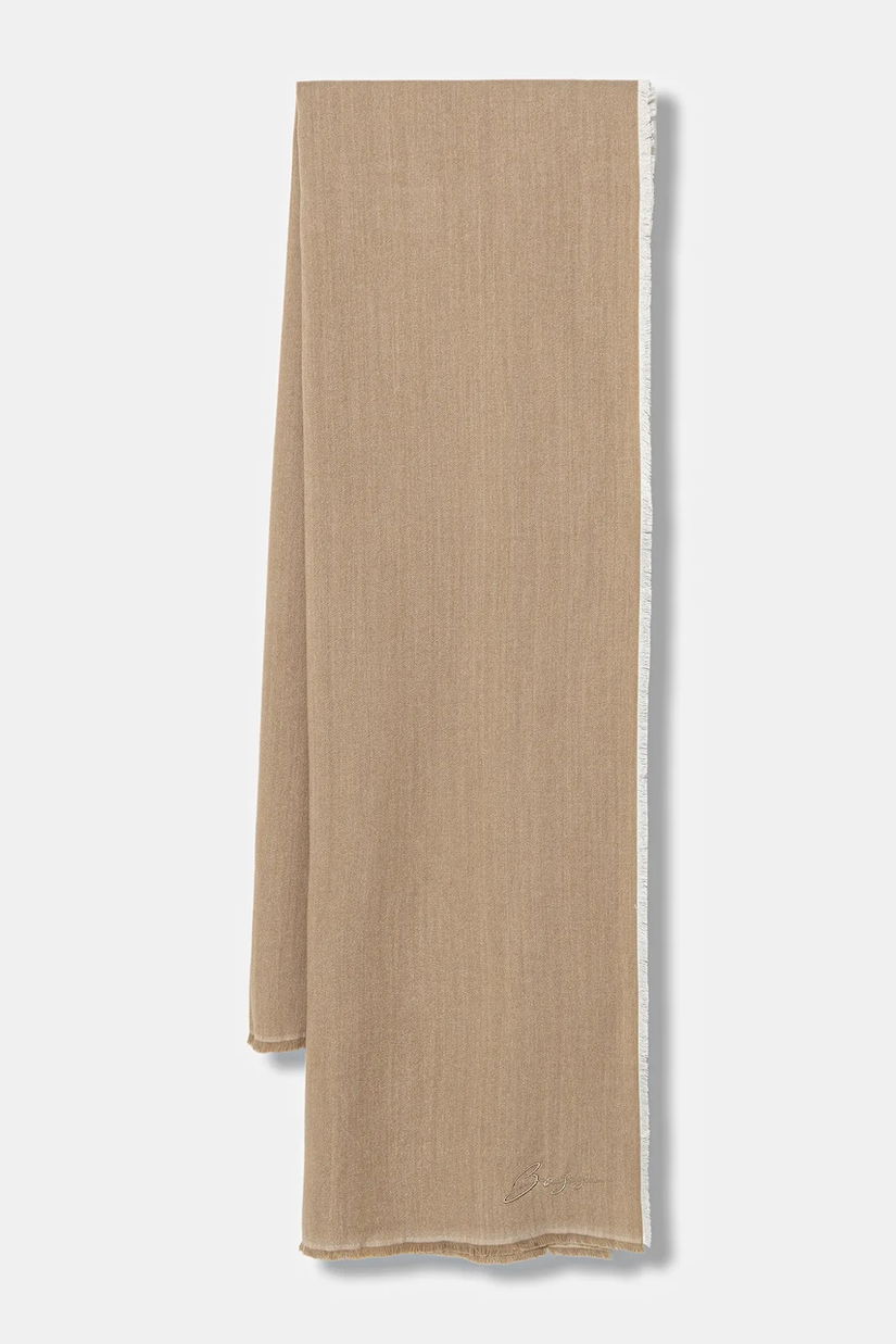 BOSS fular din amestec de lână Joely_60*190