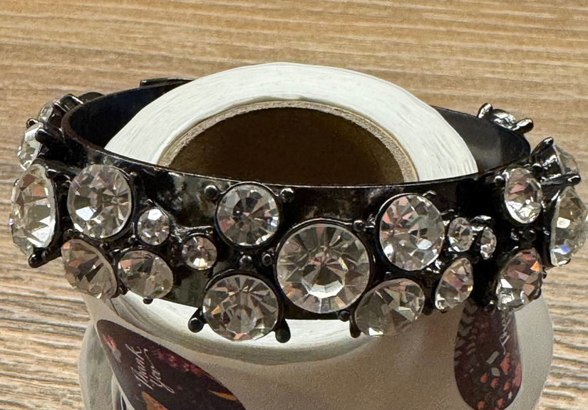 BRATARA VINTAGE SEMNATA J.CREW CRISTALE SUPERBA