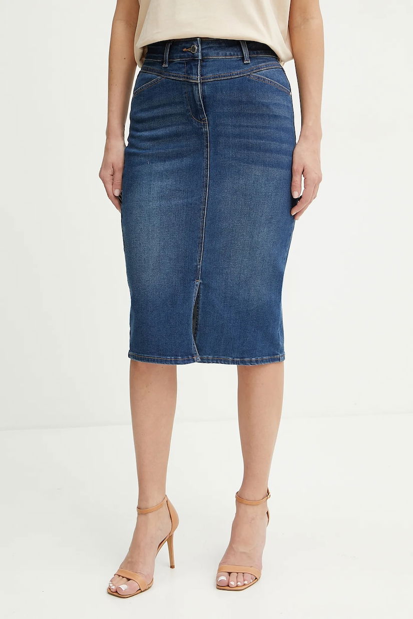 Morgan fustă din denim JAPA