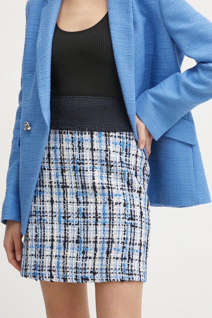 BOSS fusta din amestec de lana