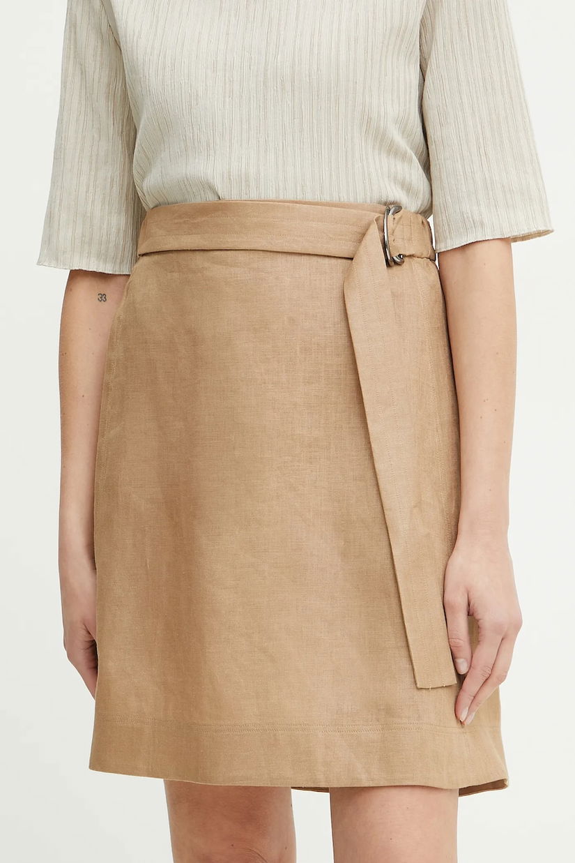 MM by Max Mara fustă din in