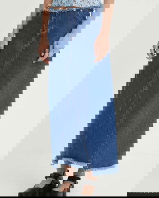 Résumé fustă din denim BonnieRS