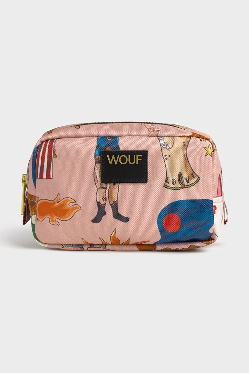 WOUF trusă cosmetică de călătorie Circus 15 x 10 x 6,5 cm