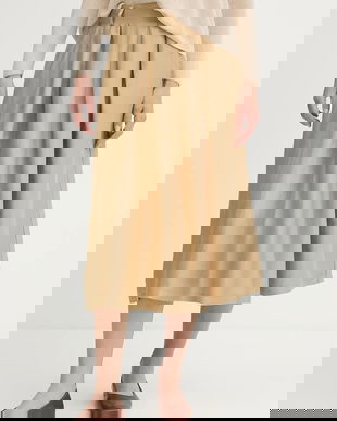 La Petite Française fustă din amestec de in JOSEPHINE