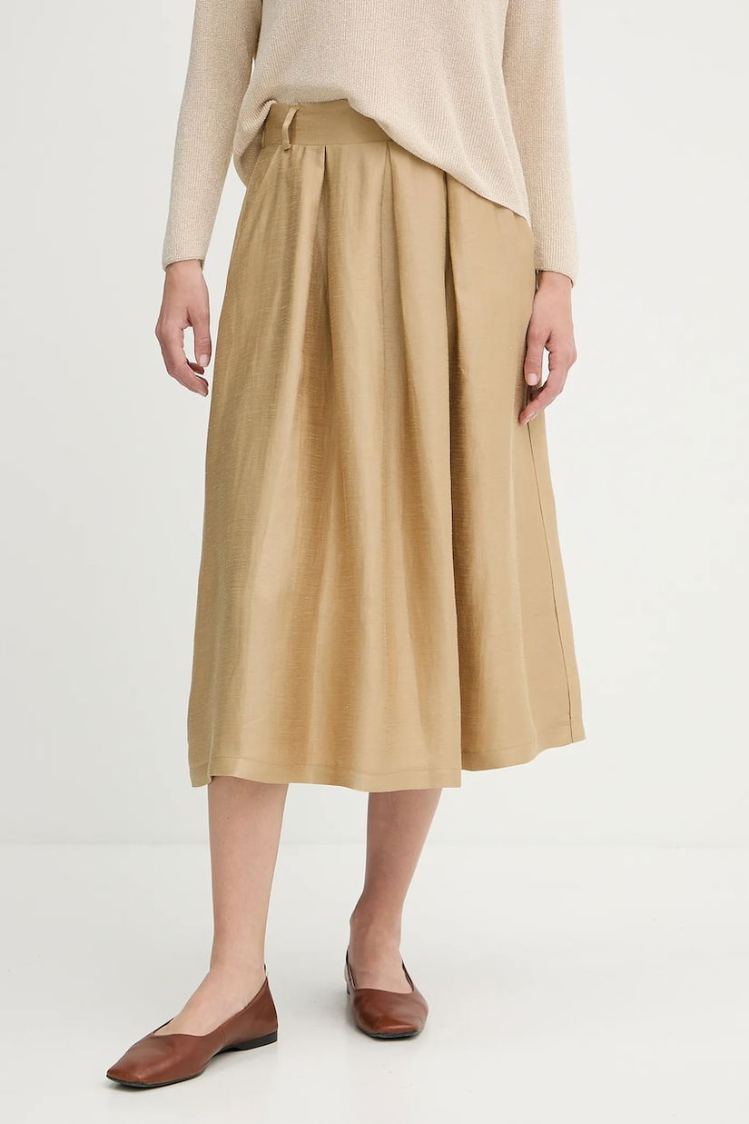 La Petite Française fustă din amestec de in JOSEPHINE