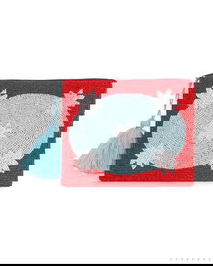 Helio Ferretti portfard Galaxy Red 20 x 16 cm