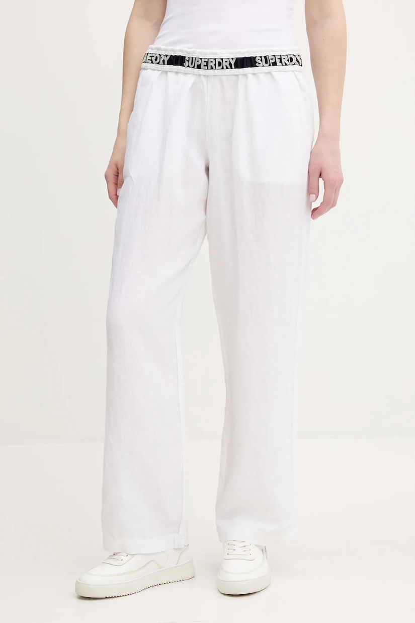 Superdry pantaloni din in