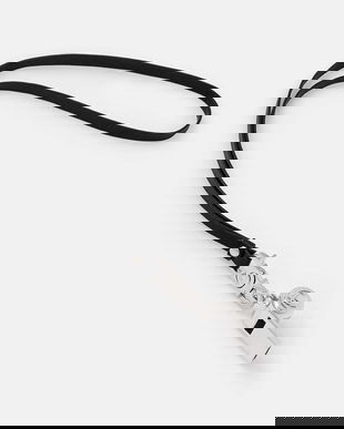 AMBUSH colier de argint Whistle