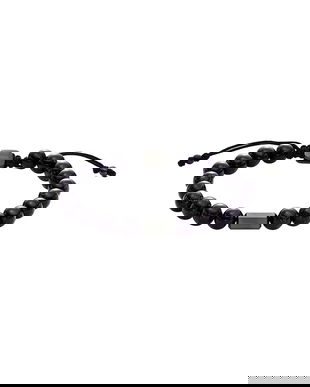 Fossil brățară cu pietre naturale