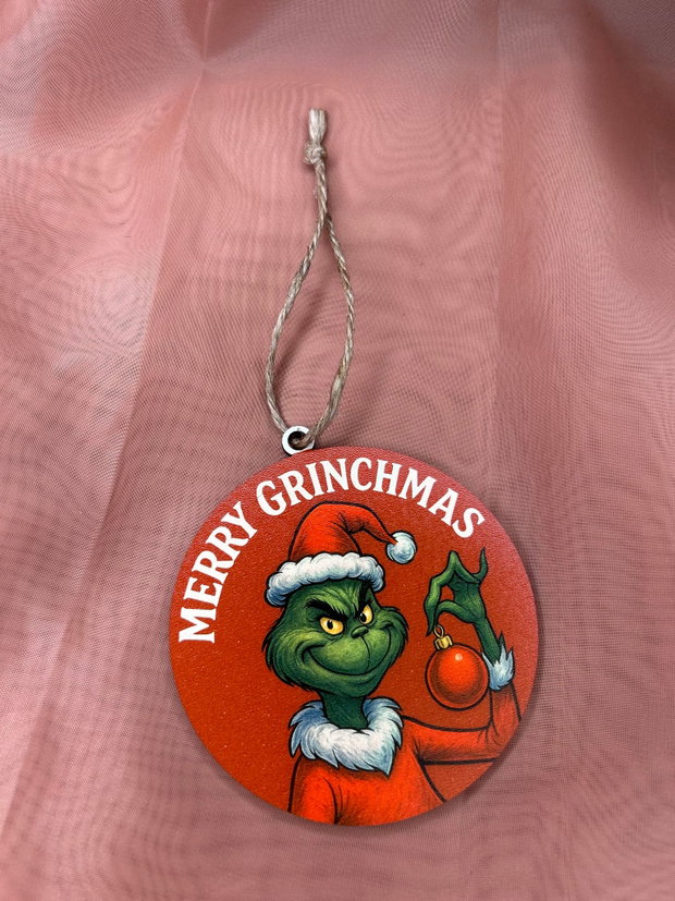 Set Globuri Craciun Grinch personalizate