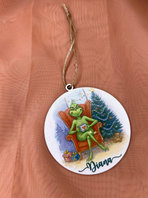 Set Globuri Craciun Grinch personalizate