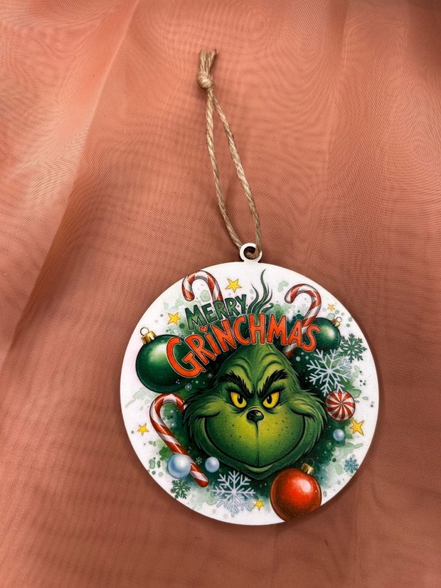 Set Globuri Craciun Grinch personalizate