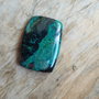 Cabochon crisocola, 30x22 mm