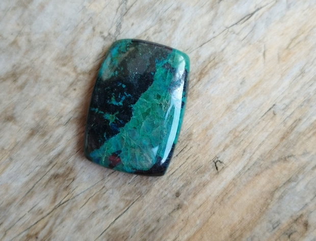 Cabochon crisocola, 30x22 mm