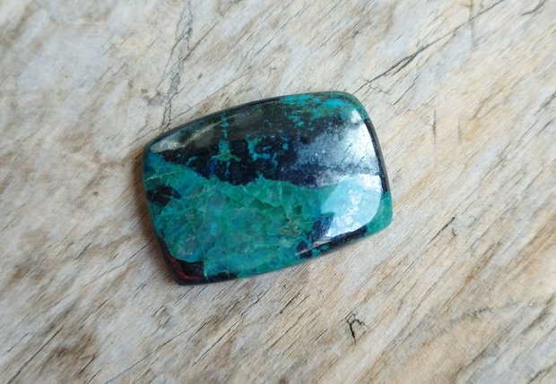 Cabochon crisocola, 30x22 mm