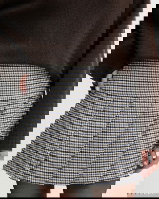 MAX&Co. fustă din amestec de lână