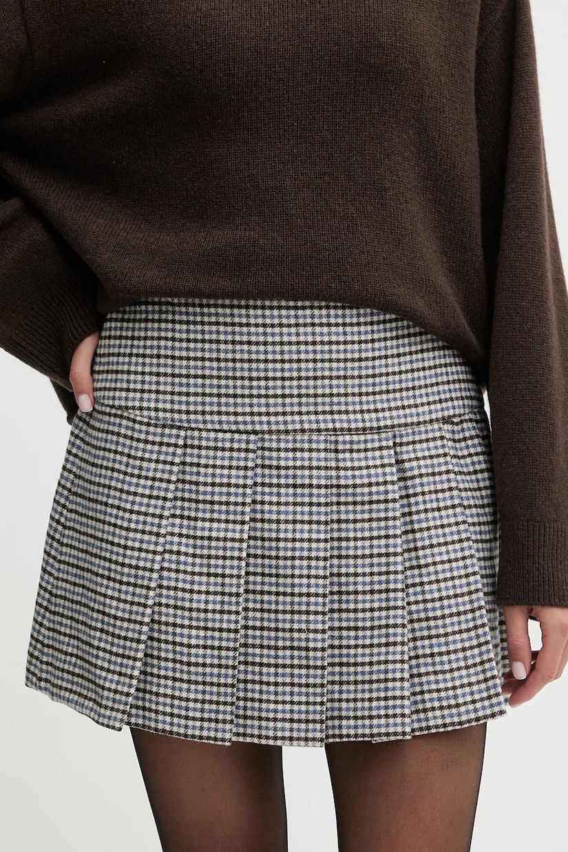 MAX&Co. fustă din amestec de lână