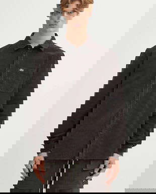 Lacoste cămașă din velur